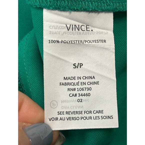 Vince. Dress/tunic Above knee Pop-over V-neck Drop sleeves pockets size s - Picture 8 of 9